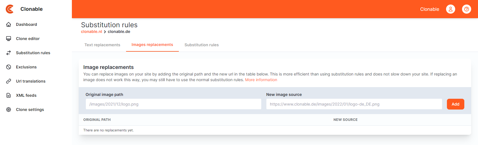 Venster voor invoer van afbeeldingsregels